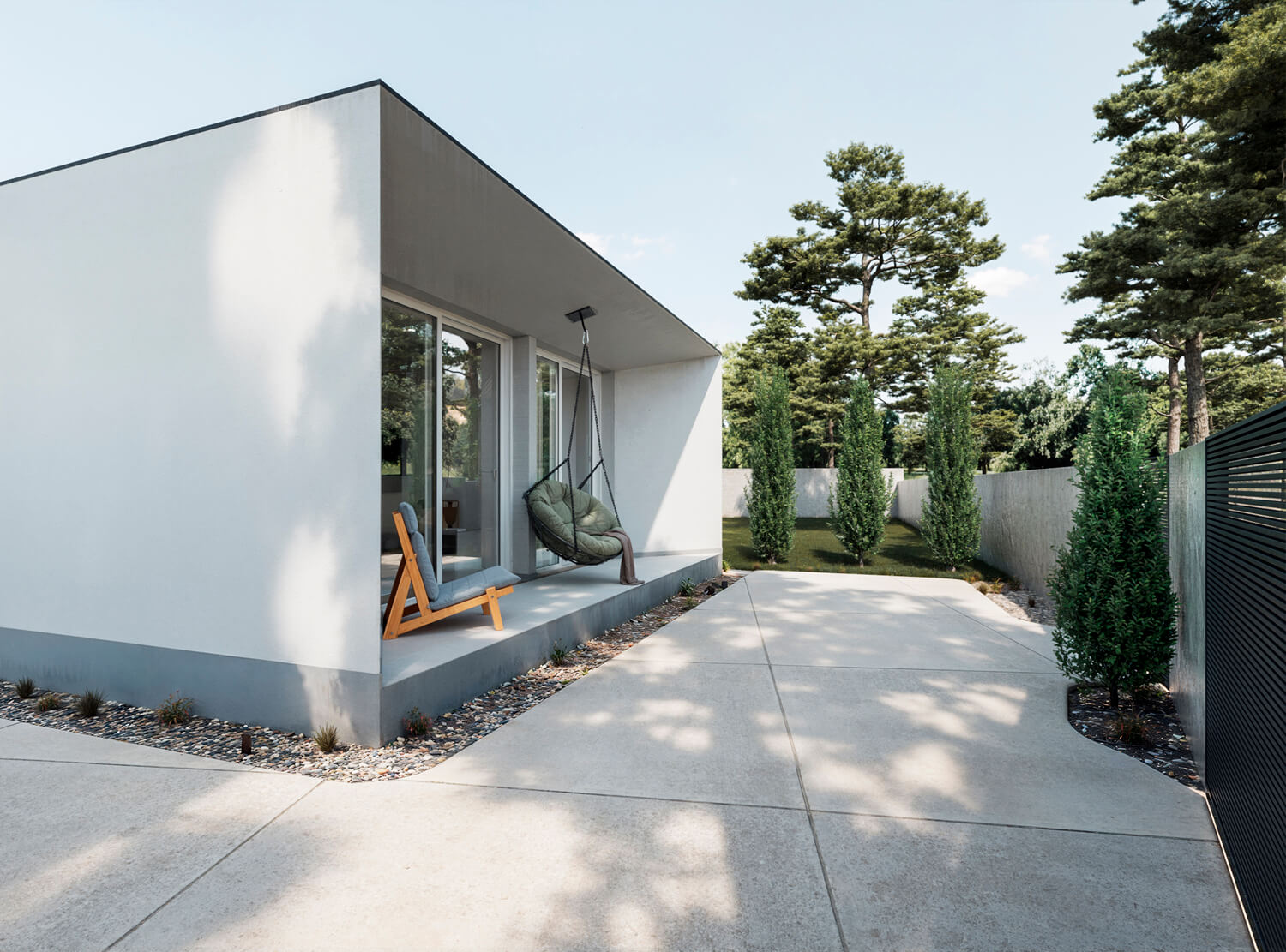 Two Sisters House – Modern Residential Architectural Visualization