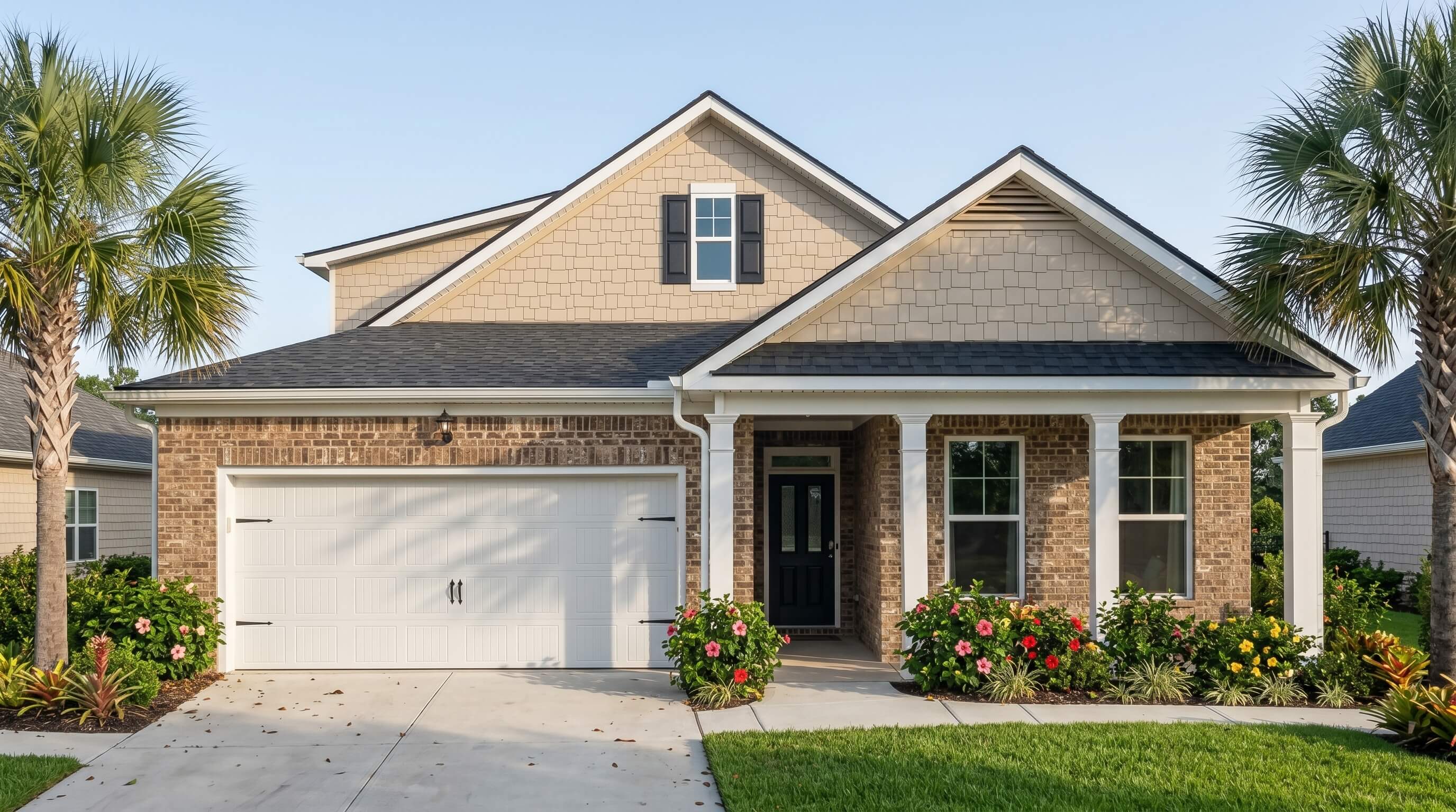Architectural Rendering for Homebuilders – Single-family home exterior visualization